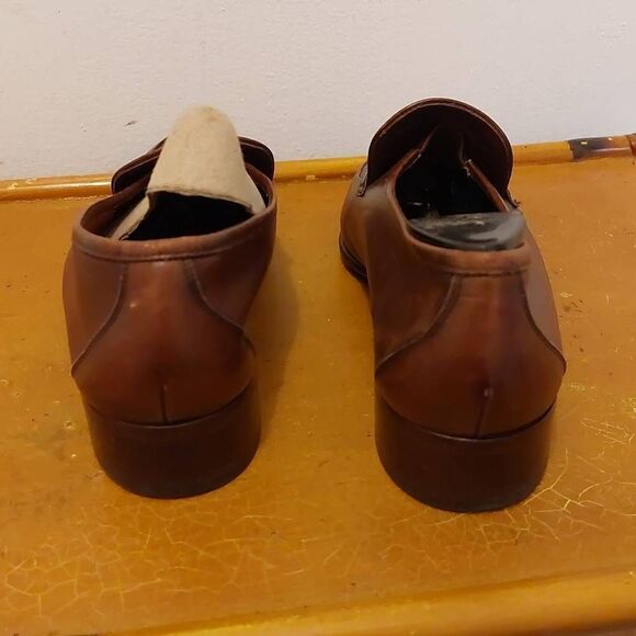 Men, BALLY LEATHERS LOAFERS 54897 04 SIZE 7.5 M - Picture 4 of 14